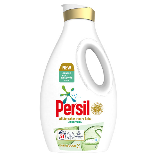 New Persil Ultimate Non Bio Aloe Vera Liquid Detergent Persil