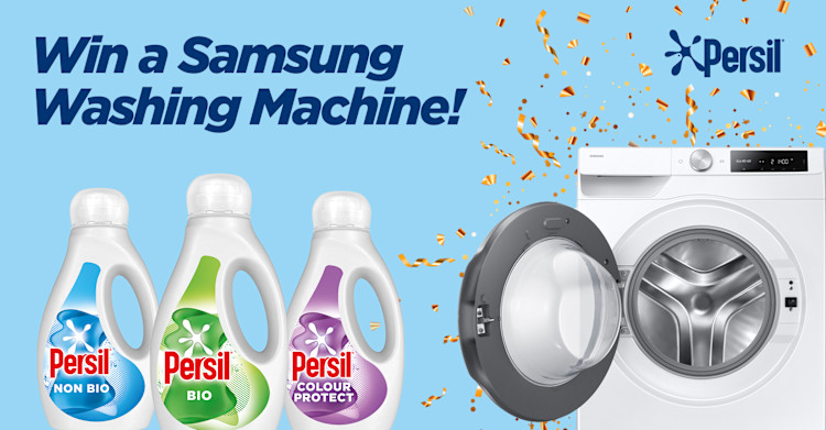 Persil giveaway - win a Samsung washing machine