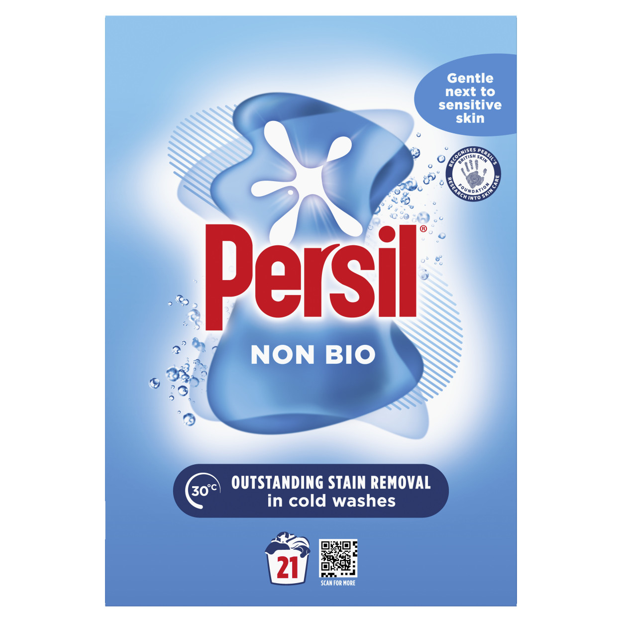 PERSIL NON BIO WASHING POWDER packshot